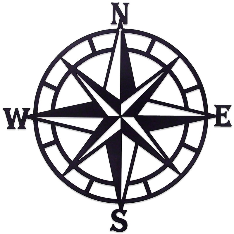 Metal Compass Wall Art Decor|Nautical Home Decorations