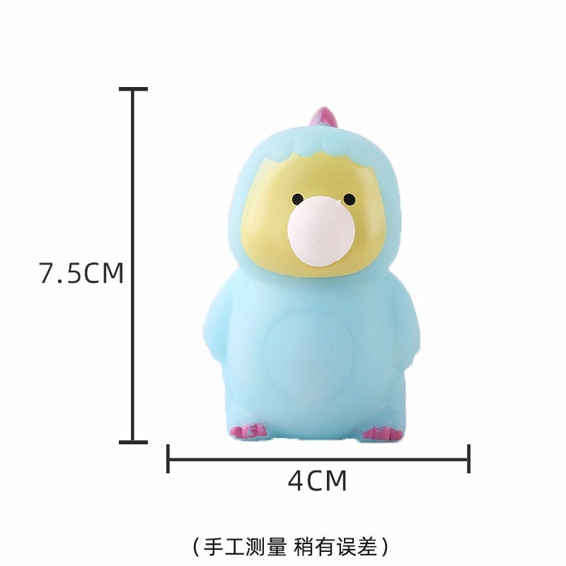 Christmas Squishy Animal Toys Santa Claus Snowman Soft PVC TPR Stress Relief Gifts|Squishy Toys & Stress Relief