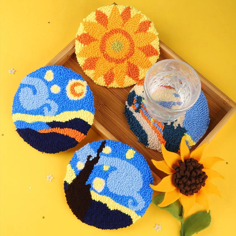 Handcrafted Oil Painting Wool Felt Yarn|Arts & Crafts Supplies