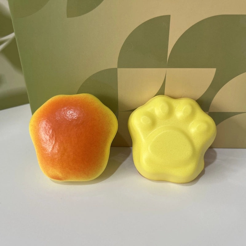 Slow Rebound Pinch Toy Soft Cake Sticky Hand Red Riding Book Food Simulation Bread Decompression Vent Toy|Stress Relief Toys