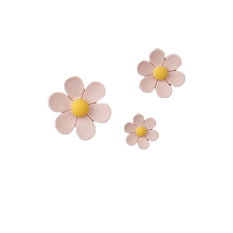 Minimalist Floral Resin Refrigerator Magnet Decorative Art Piece|Home Decor & Kitchen Accessories