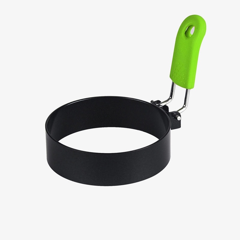 Stainless Steel Egg Mold Set Round and Heart Shapes for Fried Eggs Omelets Rice Balls DIY Kitchen Tool|Kitchen Gadgets