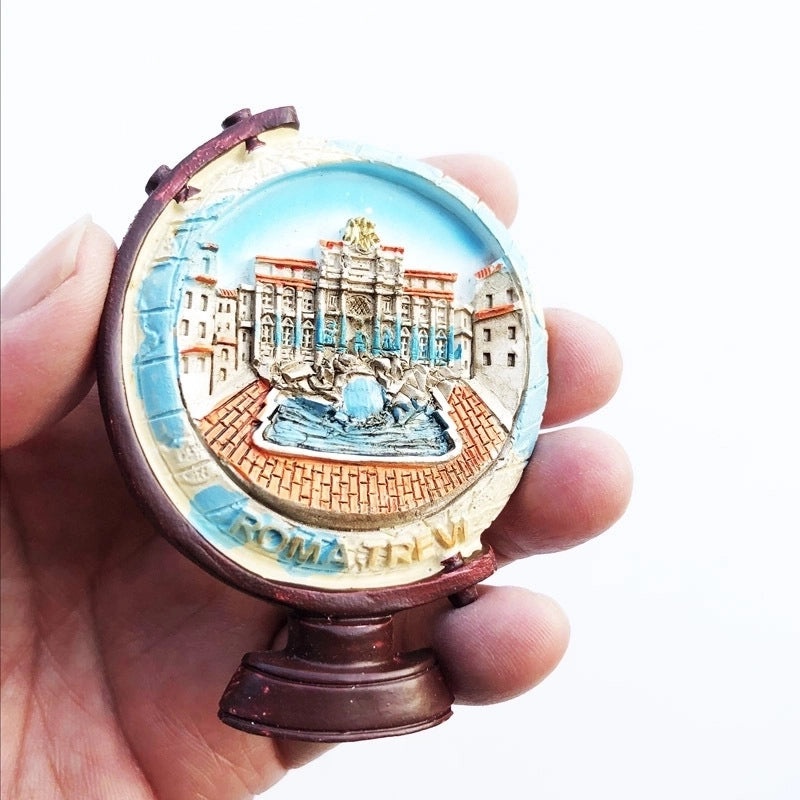 3-Piece Retro Streetwear Color Block Synthetic Resin Magnets Set|Home Decor & Magnets