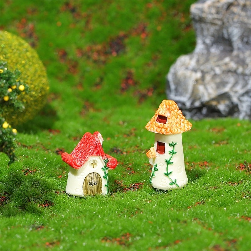 Charming Miniature Castle Resin Figurines|Home Decor Ornaments