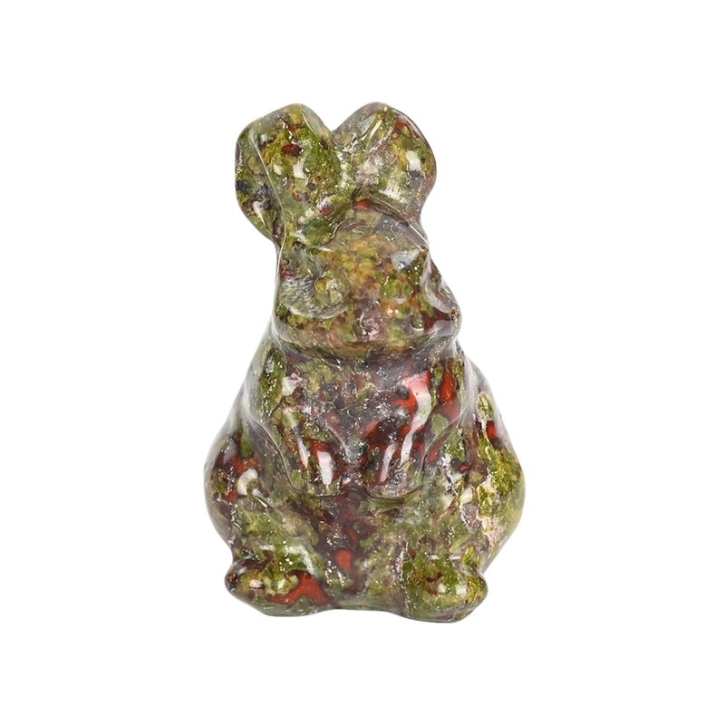 5 Pieces Minimalist Rabbit Crystal Figurines for Home Decor|Home Decor & Ornaments