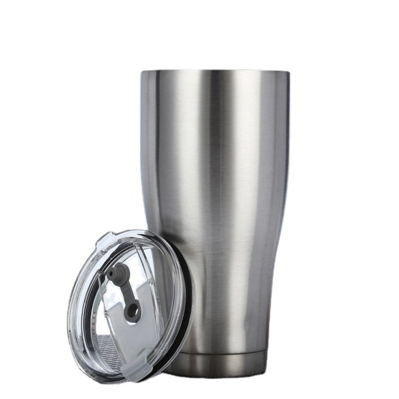 Stylish Solid Color Stainless Steel Vacuum Flask 1pc|Home & Kitchen Accessories