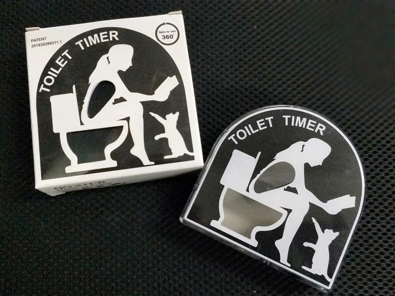 Five-Minute Bathroom Timer for Stress Relief and Efficient Toilet Use|Bathroom Accessories