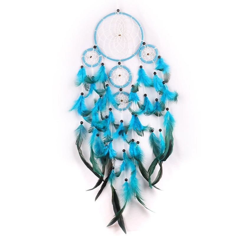 Elegant Geometric Feather Dreamcatcher Wall Art for Casual Home Decor | Wall Art & Decor