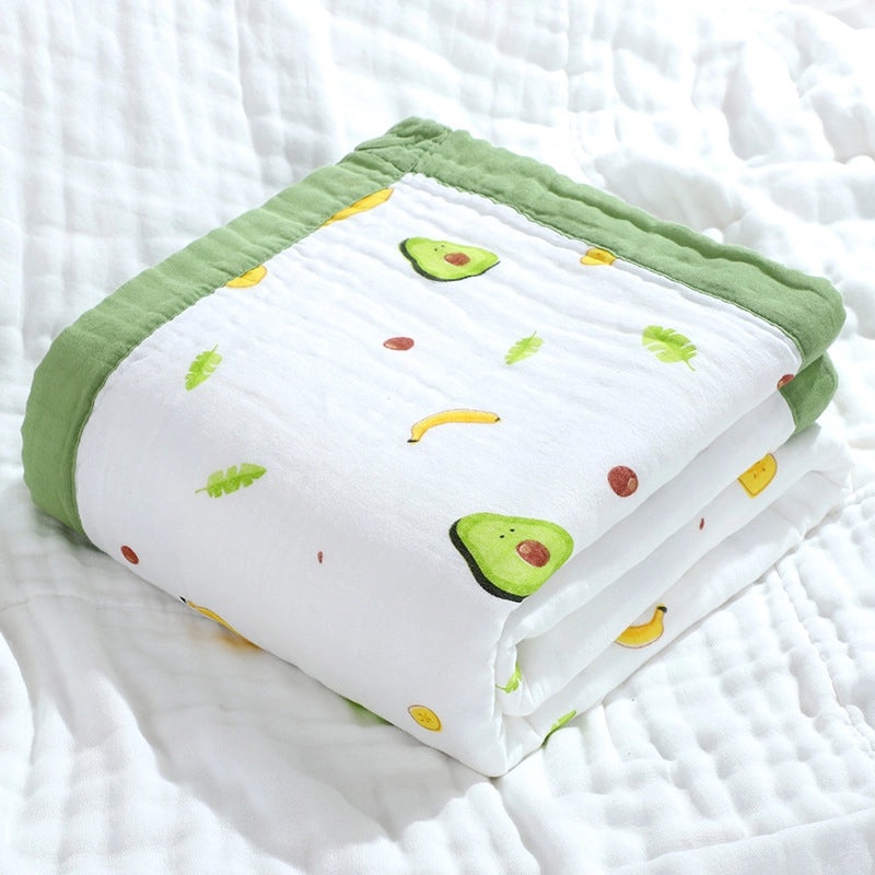 Newborn Baby Cotton Gauze Hooded Bath Towel Blanket Soft Absorbent Baby Bath Wrap|Baby Bath Towels & Accessories