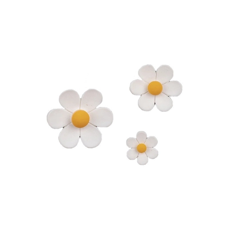 Minimalist Floral Resin Refrigerator Magnet Decorative Art Piece|Home Decor & Kitchen Accessories