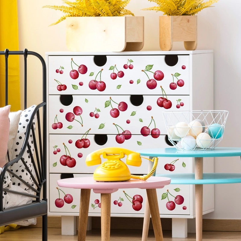 Cherry PVC Wall Decal for Windows|Home Decor & Accessories