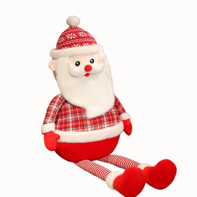 Christmas Santa Claus Plush Stuffed Toys Soft PP Cotton Holiday Gifts|Plush Toys & Stuffed Animals