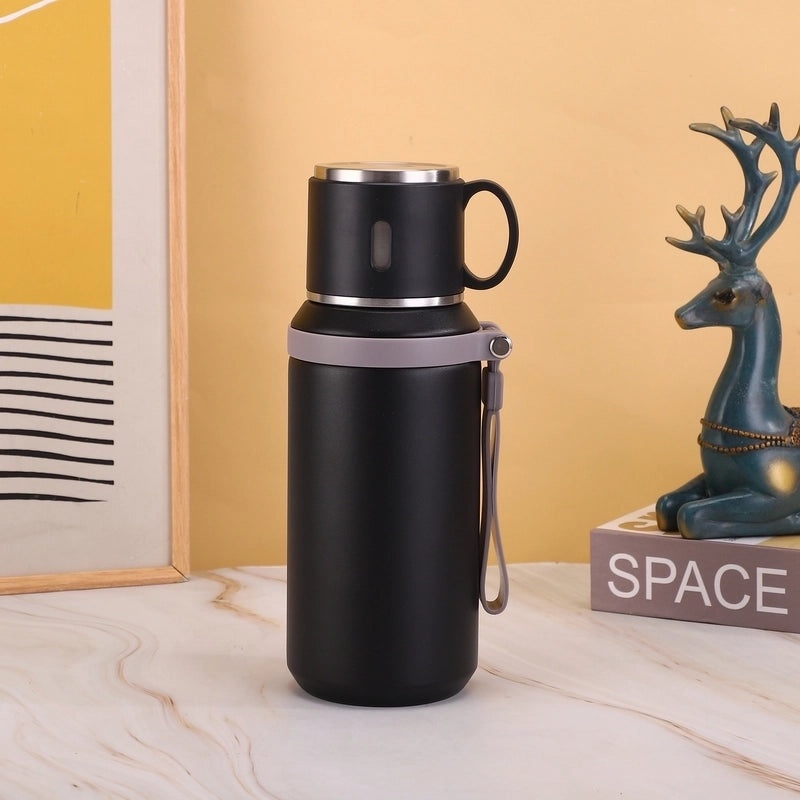 Stainless Steel Water Bottle Single Piece Casual Solid Color | Drinkware & Hydration