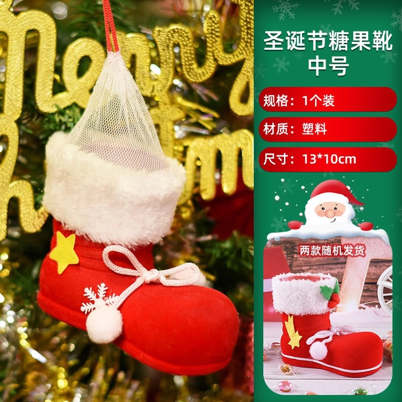 Christmas Cartoon Japanese Grocery Theme Non-Woven Polyester Bag|Accessories & Bags