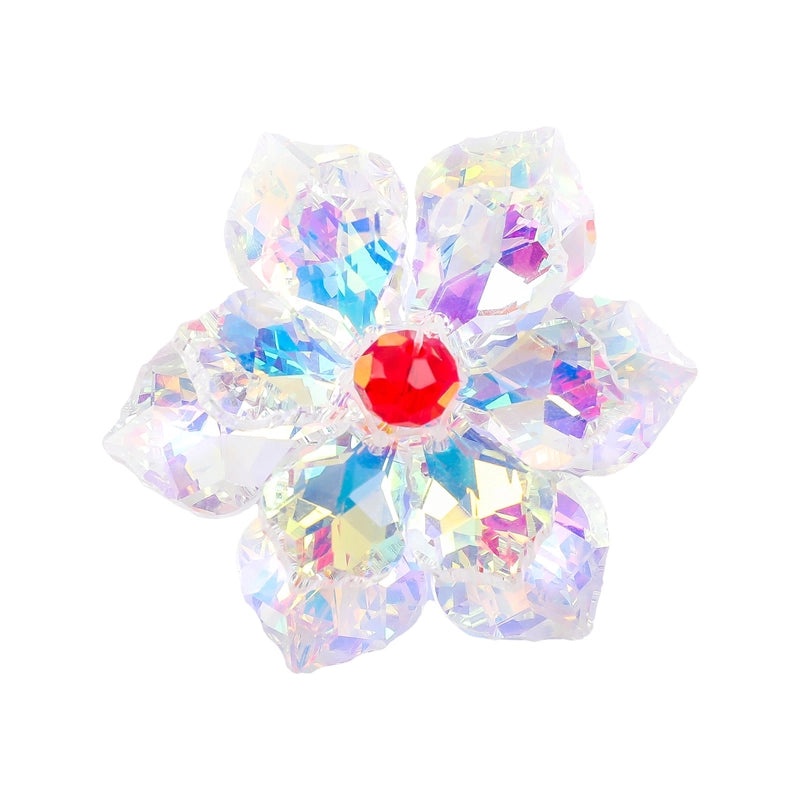 Minimalist Flower Crystal Suncatcher Wind Chime Wall Hanging Decor|Home Decor & Wall Art