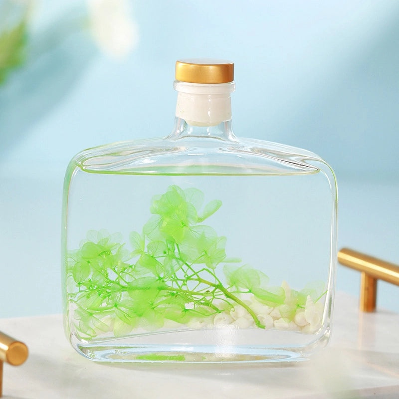 Elegant Minimalist Flower Glass Diffuser | Home Fragrance & Aromatherapy