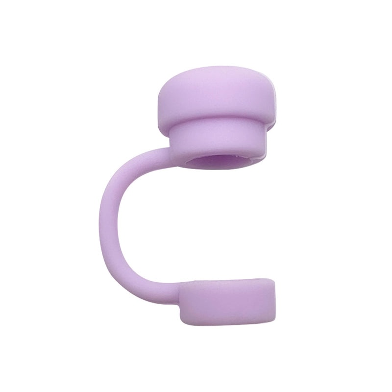 Silicone Straw Cap for Cup Pen Holder Solid Color Food-Safe Ice Cup Explosion Prevention | Kitchen & Dining Accessories