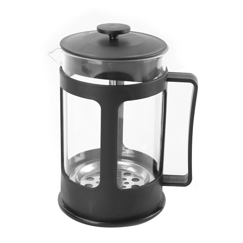 Stainless Steel Mesh French Press Coffee Maker with Heat-Resistant Borosilicate Plastic Pot | Coffee & Tea Accessories