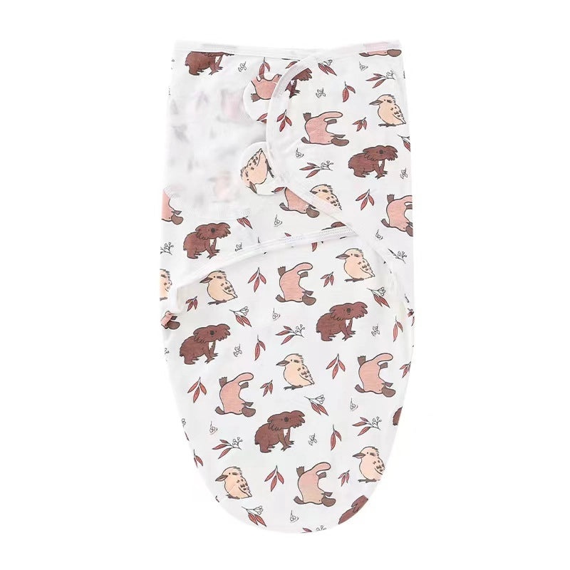 Newborn Baby Spring Sleeping Bag and Hat Set Soft Silkworm Fabric for Delivery Room 8304|Baby Clothing & Accessories