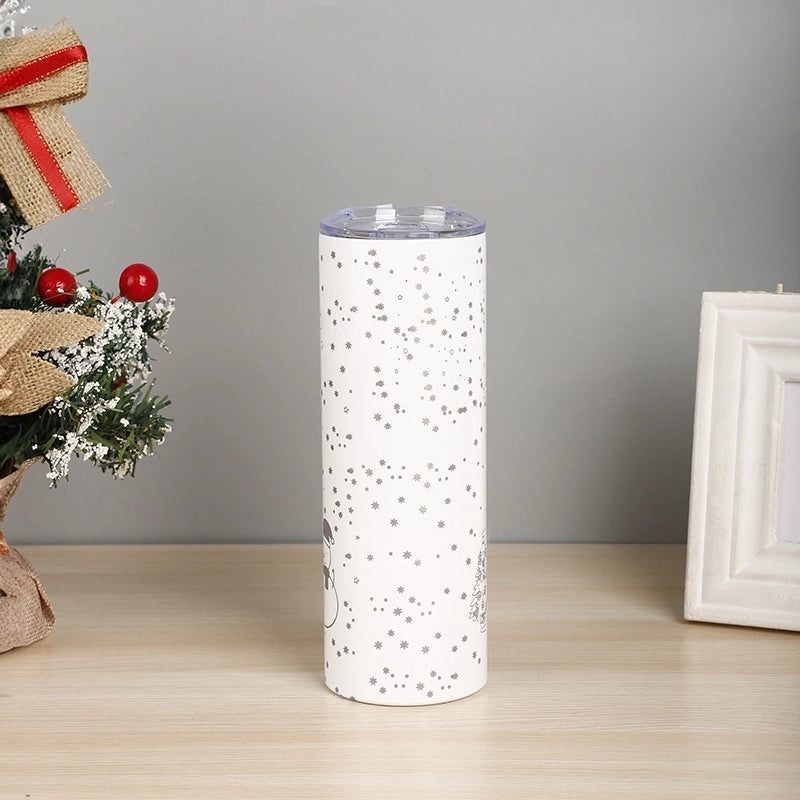 Christmas Vacation Cartoon Stainless Steel Water Bottle 1 Piece | Drinkware & Water Bottles