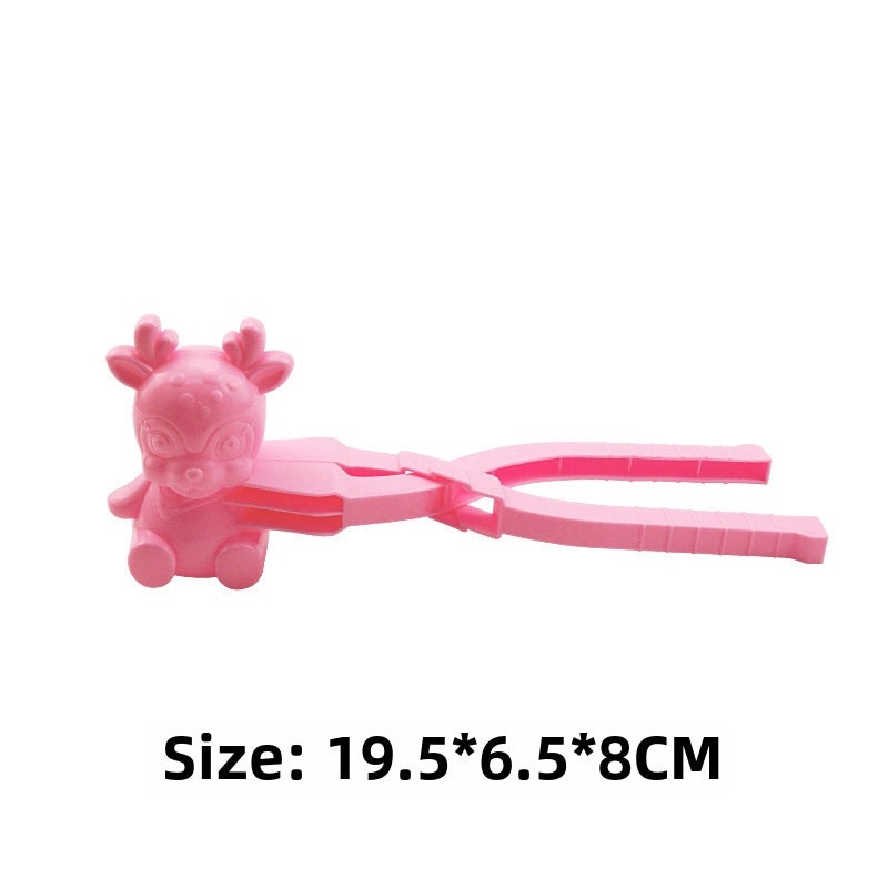 Kids Winter Snowball Clip Toy | Outdoor Snow Play Accessories