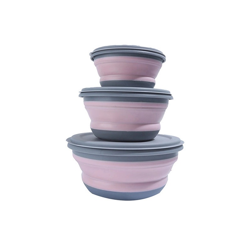 Everyday Solid Color Plastic Bowl Set of 3|Kitchen & Dining