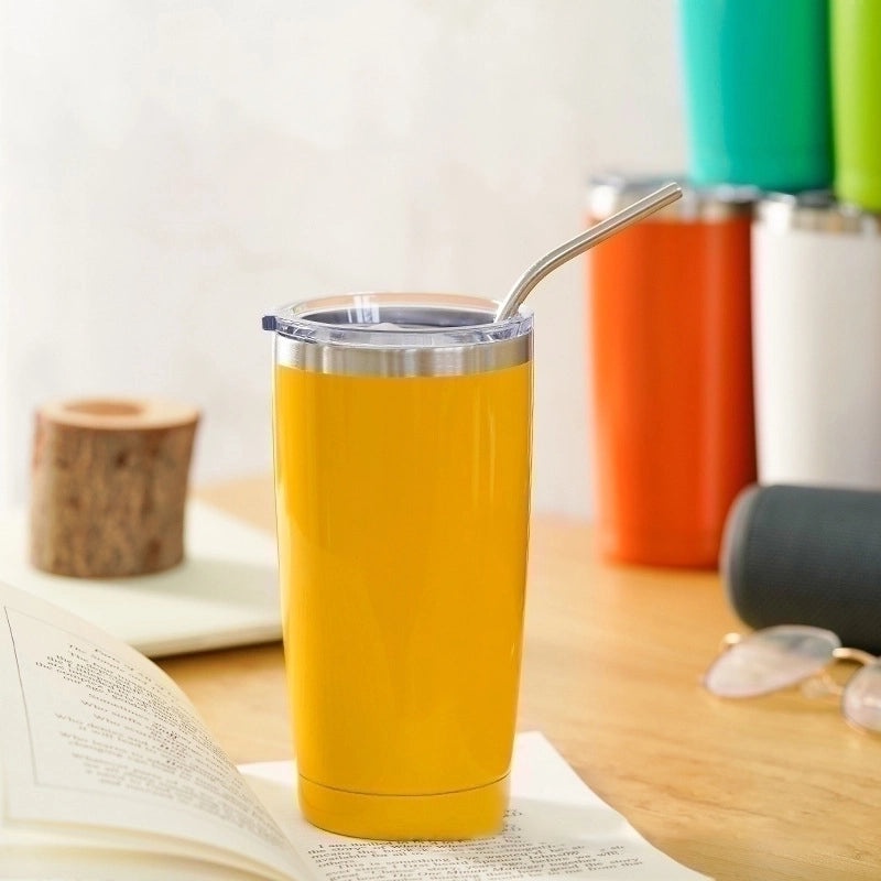 Elegant Solid Color Stainless Steel Water Bottle Single Piece|Home & Kitchen