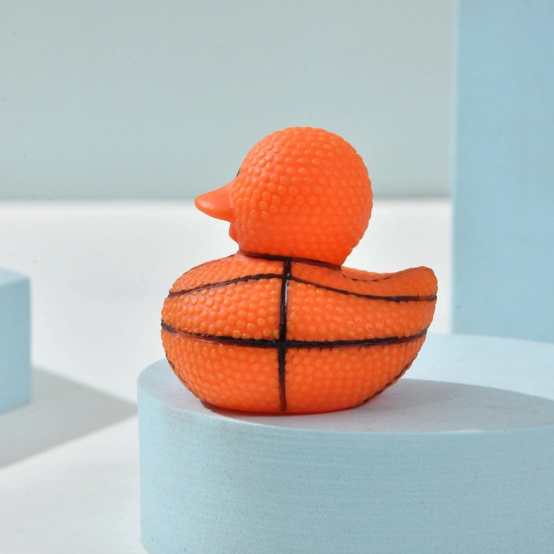 500 Pieces Bath Sports Duck Vinyl Grip Pinch Stress Relief Duckling Kids Water Toy|Kids Water Toys