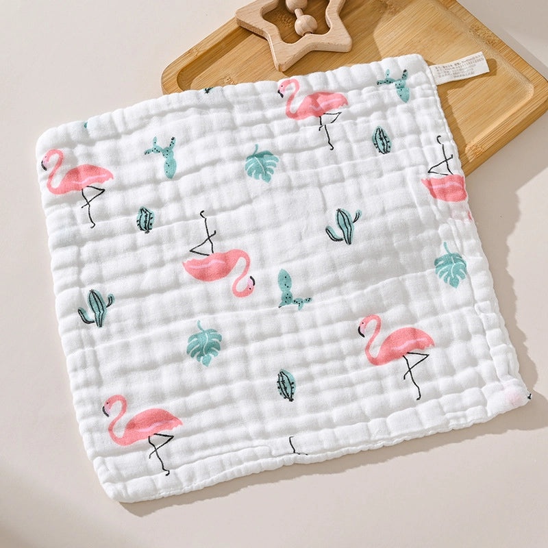 Adorable Cartoon Fruit and Fish Baby Burp Cloths Soft Infant Accessories|Baby Essentials