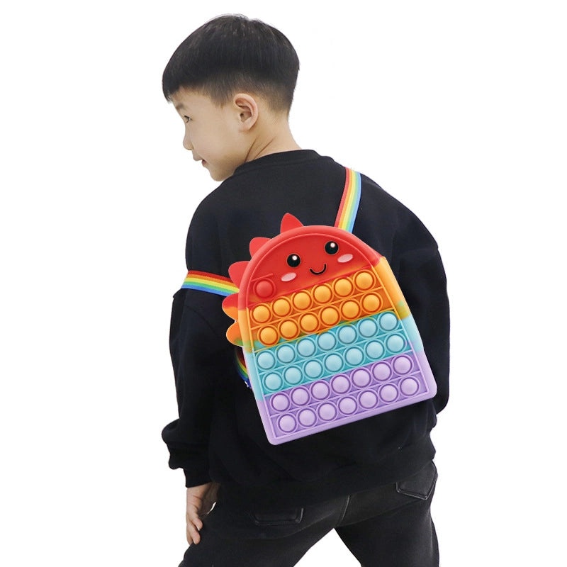 Toddler Fidget Toys Ages 3-6|Color Block Silicone Sensory Toys for Kids|Preschool Stress Relief Toys|Sensory Play Accessories|Baby Toys|Toddlers 