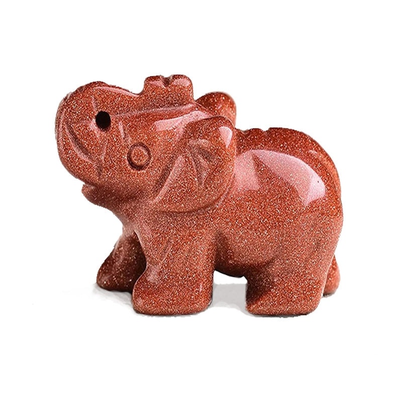 Set of 5 Minimalist Elephant Crystal Figurines | Home Decor Ornaments|Artificial Decorative Accessories|Elegant Table Decorations|Gift Ideas|Deco