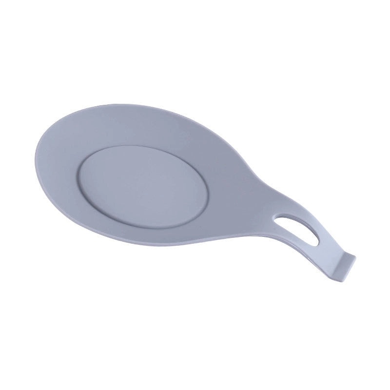 Silicone Soup Spoon Rest Holder Non-Slip Spoon Pad for Cooking Kitchen Utensils and Sauce Saucer|Kitchen Accessories
