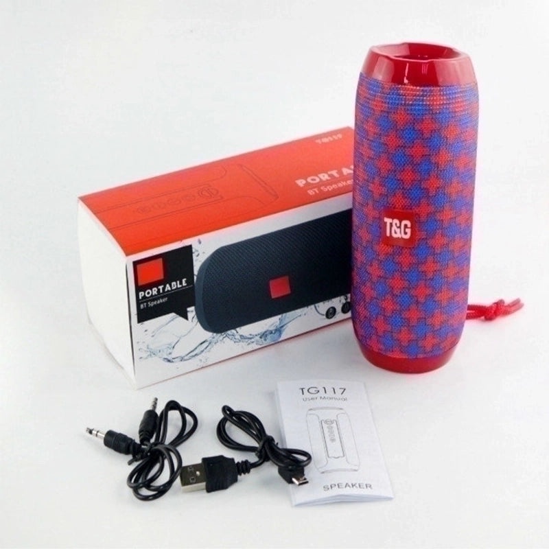 Portable Wireless Bluetooth Speaker Solid Color Plastic Design|Electronics & Audio