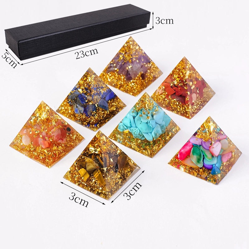 Minimalist Crystal Pyramid Decor | Home Decor