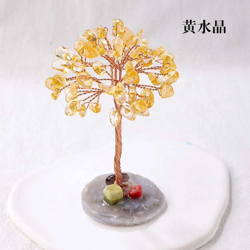 Minimalist Tree Crystal Ornament Decorative Artificial Home Accessories|Home Decor