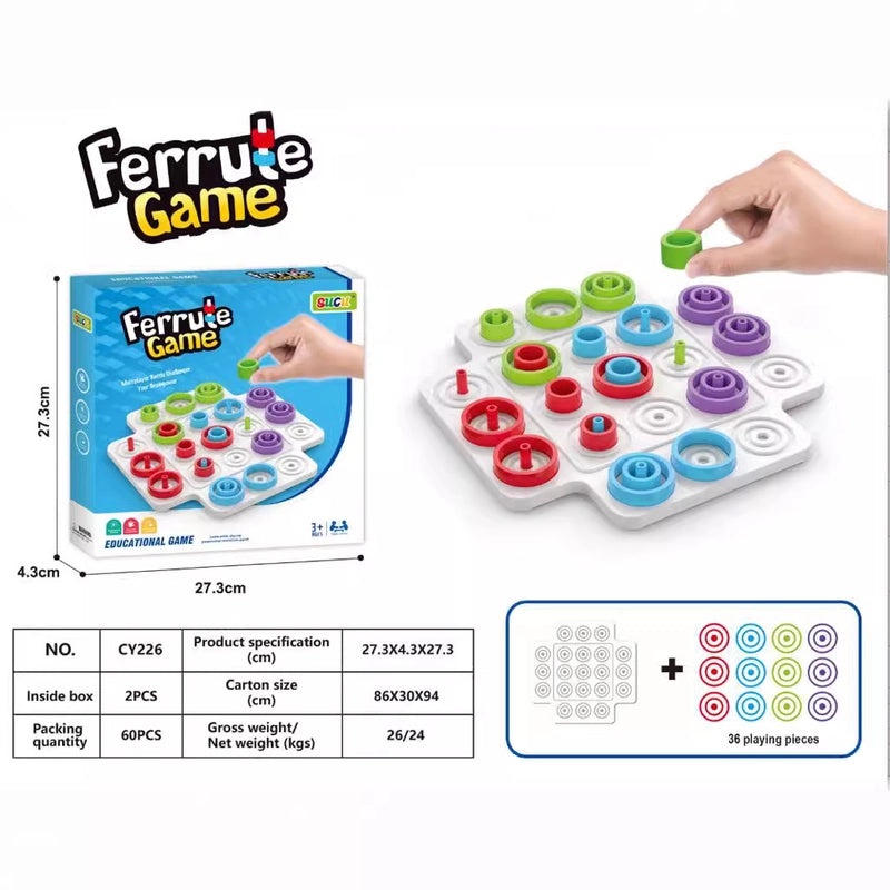 Kids Geometric Plastic Table and Floor Games Ages 7-16 | Educational Toys and Games