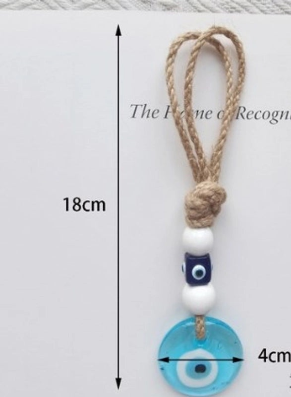 Vintage Devil's Eye Glass Pendant Wall Hanging | Home Decor & Wall Art