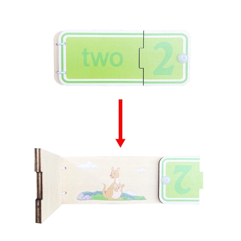 Handmade Educational DIY Accessories Early Learning Pair Matching Board|Educational Toys & DIY Craft Supplies