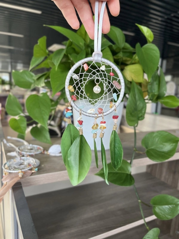 Bohemian Feather Dreamcatcher Pendant for Bag Keychain Car and Home Decor|Home Decor Accessories