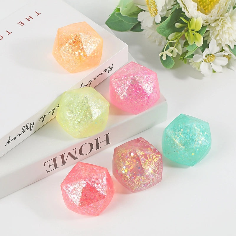 Solid Color Squeezing Stress Relief Toy Plastic Material | Stress Relief Toys