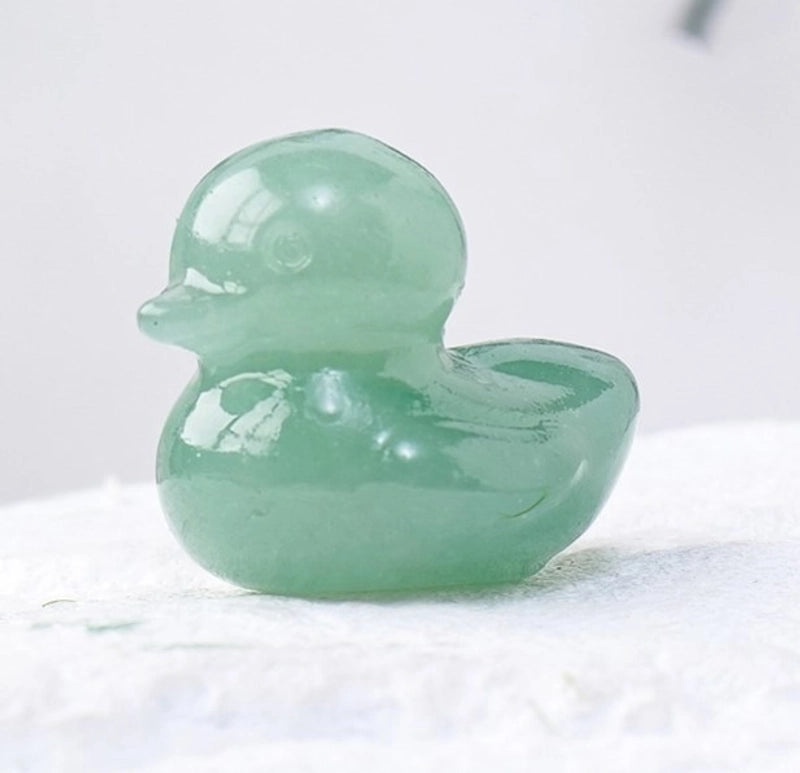 Minimalist Crystal Duck Figurine | Home Decor Ornaments