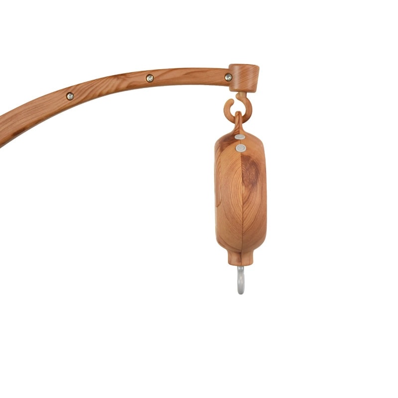 Hleeduo 35 Electric Wood Grain Baby Bed Bell Music Box | Baby Toys & Music Boxes