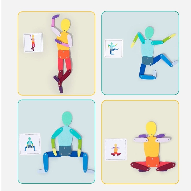 Toddler Wooden Cartoon Character Puzzles for Ages 3-6 | Educational Toys & Games