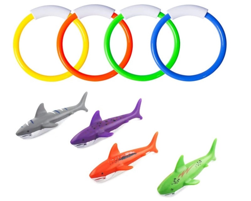 Kids Summer Swimming Pool Dive Toy Set | Outdoor Water Toys