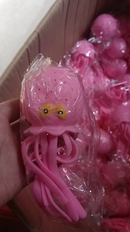 Kids Octopus Water Absorbent Bath Toy for Pool and Beach Play | Baby Bath Toys