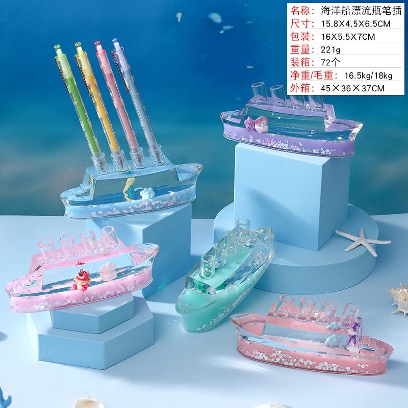 Creative Cartoon Liquid Oil Drop Ornament Transparent Acrylic Pressure Relief Craft|Home Decor Gifts