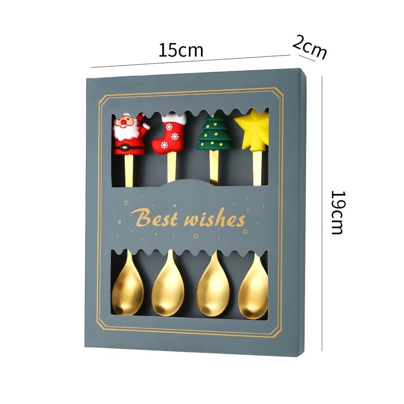 Festive Cartoon Stainless Steel Tableware Set for Kids|Kids Tableware & Dining Essentials