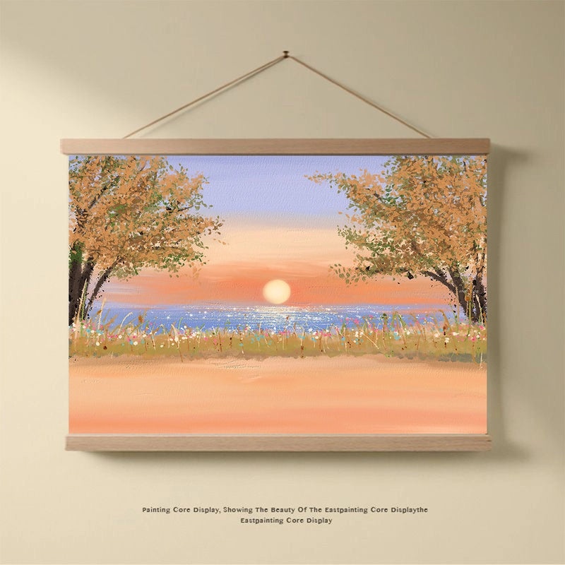 Retro Color Block Polyester Pendant Wall Art for Casual Vacation Decor|Home Decor