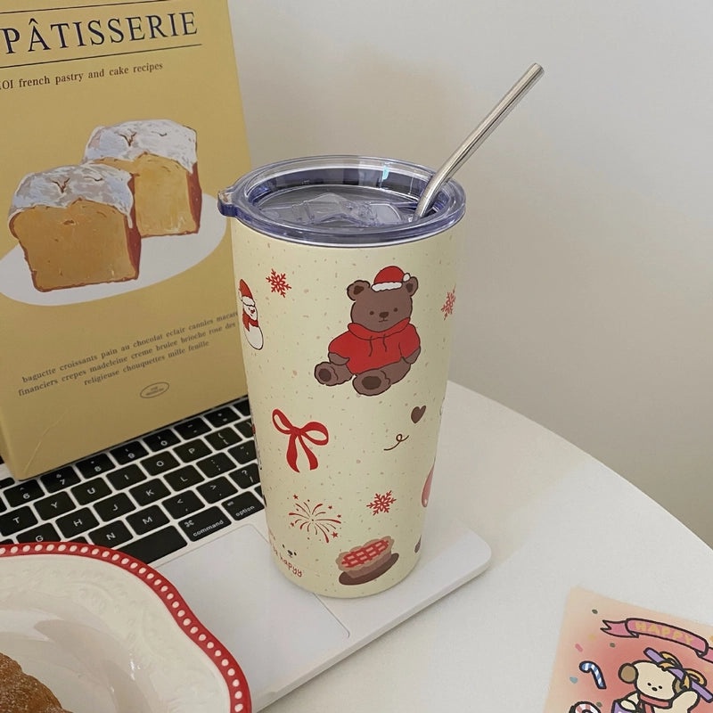 Adorable Animal Stainless Steel Thermos Bottle 304 Quality | Drinkware & Travel Mugs