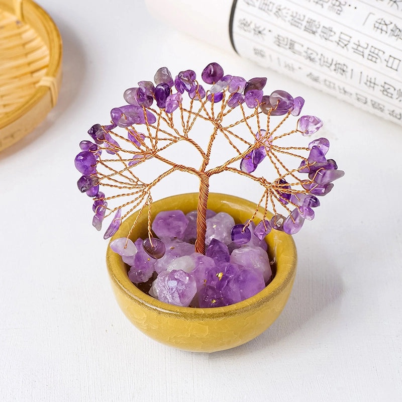 Minimalist Tree Crystal Ornament Decorative Artificial Home Accessories|Home Decor